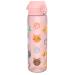Ion8 drinking bottle leakage-proof one-hand opening safe locking dishwasher-safe handle handle folding lid easy to clean cat design recyclon cats
