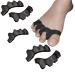 6x hallux valgus toe toe toe rail for women & men - bale protection bandage also for shoes - hammerzeh correction bale pads for bumper bale i overbone
