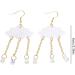 Shop Feyley Acrylic Rain Cloud Earrings | Handmade Teardrop & Cute Cloud Designs for Stylish Looks - Buy Online on GoSupps.com