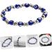 COHEALI Men s Bracelets 3pcs Devil Eyes Bracelet Men Bracelet Bracelets Beads Evil Eye Bracelet Rope Rosary Man Elastic As Shownx3pcs 18x0.8cmx3pcs - Buy Online on GoSupps.com
