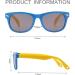 FOURCHEN Flexible Polarized Baby Sunglasses | Toddler & Infant Strap, Age 0-3 | Blueyellow - Buy Online on GoSupps.com