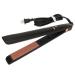 Hair Straightener Iron Hair Straightener 110-240V Wide Voltage Temperature Adjustable 10 Second Heating Black for Salon for Dormitory