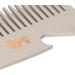 Stainless Steel Hair & Beard Comb - Multipurpose Sandalwood Pocket Moustache Comb for Grooming - Buy Online on GoSupps.com