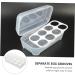 LABRIMP 2pcs 8 Egg Storage Box Eggs Plastic Egg Holder Egg Dish Egg Plate Egg Tray Shipping Box Refrigerator - Buy Online on GoSupps.com