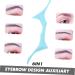 POPETPOP Eye Brow Shapers for Women Brow Makeup Supplies Beauty Tools Eyebrow Trimming - Buy Online on GoSupps.com