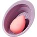 Makeup Brush Cleanser Mat Portable Washing Tools Silicone Makeup Brush Cleaner Pad And Bowl Srubber Easy To Clean The Makeup Brush Powder Puff Sponge (Purple) - Buy Online on GoSupps.com