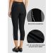 Shop Baleaf Women s Padded 3/4 Bicycle Pants - Summer Cycling Leggings (UPF 50+) | Black & Gray XL - International Shipping Available - Buy Online on GoSupps.com