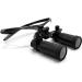 Uihecta Medical binocular motion glasses of glasses surgical medical glasses in the dental laboratory 4x/5x/6x high magnification for tooth surgery plastic surgery Enten Black Black 5x