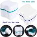 4-Piece Denture Container Set - Bite Warehouse Storage Box with Hanging Net - Ideal for Prosthesis Teeth Care - Buy Online on GoSupps.com