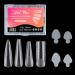 Duals Forms Acrylic Nail System UV Gel Nail Mold Full Cover Fasle Nail Tips Nail Form French Extension Tips Stickers Duals Forms Nail Mold For Uv Gel For Toes B - Buy Online on GoSupps.com