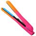 Hair Straightener ,FXXOEE Flat Iron : 2 in 1 Titanium Flat Iron World Voltage for All Hair Types, Gradient Flame Orange