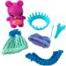 PlayMonster Little Knitty Bittys Bear Knitting Craft Kit | Beginner-friendly | Makes 3 Mini Projects | Ages 7 - Buy Online on GoSupps.com