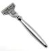 Edwin Jagger Bulbous Chrome Handle for Gillette Mach3 Razor - Premium Shaving Accessory for a Luxurious Experience - Buy Online on GoSupps.com