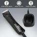Men's Body Hair Trimmer - IPX7 Waterproof, LED Light, Power Display, Replaceable Ceramic Blades - Buy Online on GoSupps.com