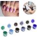 Non toxic DIY Non radioactive Fashionable Thermochromic Temperature Color Changing Powder Thermochromic Powder Professional Nail Salons Beauty Salons - Buy Online on GoSupps.com