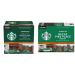 Starbucks Pike Place Medium Roast Coffee Single Serve Keurig K-Cup Pods 44 Capsules & PIKE PLACE Decaf Roast Medium Roast Ground Coffee K-CUP Pods 24 ct Box