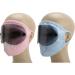 Full Face Shield 4 Pcs Multifunctional Ice Silk UV Protection Womens Sunscreen Face Veil with Eye Protector Sheets for Hiking - Buy Online on GoSupps.com