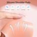 Deelessgz 3 Pairs Large Silicone Shoulder Pads - Anti-Slip Reusable Inserts for Women's Clothing Dress (Transparent) - Buy Online on GoSupps.com