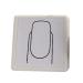 YOXIER Nail Round Silicone Stamper Nails Art Tool Non-Deformed Lightweight B