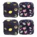 Fomiyes 4 pieces of storage bag for women's bandages period pockets pad holder for period binding bags for the period upholstery pocket sailing towel pack with women's bandages travel multifunction