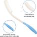 Long Reach Handled Comb and Brush Set for Elderly and Hand-disabled - 2 Pcs - Buy Online on GoSupps.com