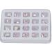 Nail Charms Different Shapes Nail Design Rhinestone Nail Decoration Box Set 20 Pieces for Performance (Pink) - Buy Online on GoSupps.com