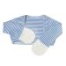 Edenswear Zinc-Infused Mitten Sleeves for Kids with Eczema (Blue 18 Months)