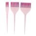 Lot de 3 Set de Pinceaux Applicateurs Longue Queue Paillet s Professionnels pour Coloration Capillaire Salon Taille Standard Usage D butants et Voyages Outils de Teinture Cheveux Pr cis