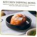 Milisten 6 Pcs Sauce Dish Vinegar Dish Ceramic Dipping Bowls Ceramic Sauce Bowl Saucer Serving Dishes Ceramic Sauce Plates Dip Bowls for Parties Mini Bowl Ceramics Japanese-Style re-usable 9X9X2.5CMx3pcs Blackx3pcs - Buy Online on GoSupps.com