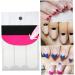 1Sheet French Nail Stickers Manicure Nail Art Stencils Nail Art Sticker 3-in-1 Guide Stickers Self-adhesive Sticker Tips For Manicure DIY Nail Art Tools - Buy Online on GoSupps.com