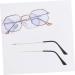 Slip-Resistant Universal Glasses Bracket Replacement - Gold 14x0.5x0.4cm | Durable Holder for Reading Glasses - Buy Online on GoSupps.com