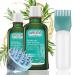 170 ml - Applicateur de racine compatible avec le lotion capillaire WELEDA l'huile de romarin - Pr vient la chute des cheveux et favorise la croissance des cheveux (Vegan) 2x100 ml 100 ml (Lot de 2) 200