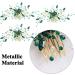 Emerald Green Crystal Hair Vine Wedding Hair Accessory Rhinestone Hair Piece for Bride Bridesmaid Girls - Buy Online on GoSupps.com