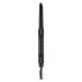Arches & Halos Angled Brow Shading Pencil - Double Sided Eyebrow Filler and Spoolie - Angled Brush Design for Precise Shaping and Styling - Buildable  Easy Blend Pigment - Charcoal - 0.012 oz