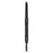 Arches & Halos Angled Brow Shading Pencil - Double Sided Eyebrow Filler and Spoolie - Angled Brush Design for Precise Shaping and Styling - Buildable  Easy Blend Pigment - Charcoal - 0.012 oz