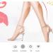 ANGGREK Leg Onlays - 1 Pair Adhesive Silicone Calf Corrector for Crooked Thin Legs - Beige - Buy Online on GoSupps.com