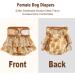 Hisprout Skirt Diaper for Female Dogs - Reusable Washable & Durable Puppy Diapers (Large Brown Flower) | Eco-Friendly Pet Care Solutions - Buy Online on GoSupps.com