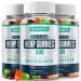 Hemp Gummies (3 Packs) Organic Omega 3 6 9 Supplement High Potency - Pain Sleep Mood - with Pure Hemp Oil Extract - Natural Edibles Gummy-Vegan Non-GMO Low Sugar