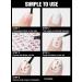 Nail Letters Stickers - EBANKU 8 Sheets Old English Letter Nail Decals | 3D Self-Adhesive Gold Silver Black White Retro Nail Art for Women & Girls - Buy Online on GoSupps.com
