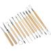 Blisstime 30-Piece Clay Sculpting Tools Set with Wooden Handles - Pottery Carving Kit - Buy Online on GoSupps.com