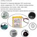 Buy EVASEN 4-Pack 6V 2200mAh Replacement Battery A98L-0031-0011 with Brown Plug - International Shipping Available - Buy Online on GoSupps.com