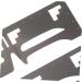 Hemoton 2pcs Eyebrow Ruler Brow Shaping Template Brow Shaping Ruler Brow Shaping Stencil Brow Template Brow Guide Ruler Eyebrow Stencil Eyebrow Makeup Tools Brow Makeup Supplies 20x4.8cm As Shown - Buy Online on GoSupps.com