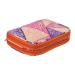 EXCEART Hook Case Without Hooks and Accessories Travel Zipper Storage Organizer Bag with Web Pockets for Various Crochet Hooks Needles Knitting Accessories