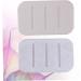 OUNONA Soaps 2pcs Home Things Housewares Home Stuff Diatomite Soap Pad Skid Resistance Soap Pad Safe Soap Dish for Soap Container Soap Holder Absorb Water Japan White Soapdish - Buy Online on GoSupps.com