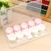 Bigsweety Transparent Contact Lenses Box Set - 6pcs Double Lens Case (Style 3) | International Shipping Available - Buy Online on GoSupps.com