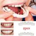 Zmoope Instant Veneers - 10 Pair Temporary Smile Cosmetics | Comfort Fit Dentures & Teeth Stickers for Perfect Smile - Buy Online on GoSupps.com