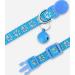 Buy Taglory Reflective Cat Collar 2-Pack - Adjustable Safety Clasp & Bell for Cats & Kittens (19-32cm) - Light Blue - Buy Online on GoSupps.com
