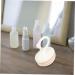 Mikinona Makeup Brush Oval Makeup Loose Powder Brush Makeup Foundation Buffing Brush Liquid Foundation Makeupbrush Flat Top Foundation Brush Powder Foundation Brush White Artificial Fiber 9X6.5X4.5CM White - Buy Online on GoSupps.com