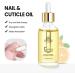 Vitamin Nail Strengthening Cuticle Oil with dropper For Fingernail Or Toenail Nail Strengthener Oil For Damaged And Weak Nails 15ml Orange scent - Buy Online on GoSupps.com