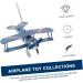 HAKIDZEL Cake Decoration Retro Airplane Figurine Micro Toys Desktop Toys Mini Airplane Toy for Kids Cake Topper Decor Airplane Cupcake Toppers Mini Toy Wrought Iron Model Airplane Car Model - Buy Online on GoSupps.com
